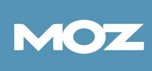 blue and white MOZ logo